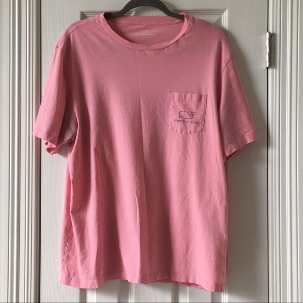 Pink Vineyard Vines Shirt